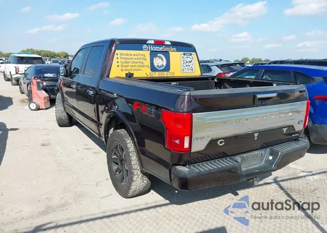 2018 Ford F-150 Platinum from USA, damaged, VIN 1FTEW1EG8JFA94725